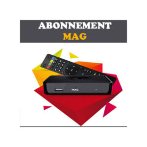 ABONNEMENT MAG IPTV 12 MOIS