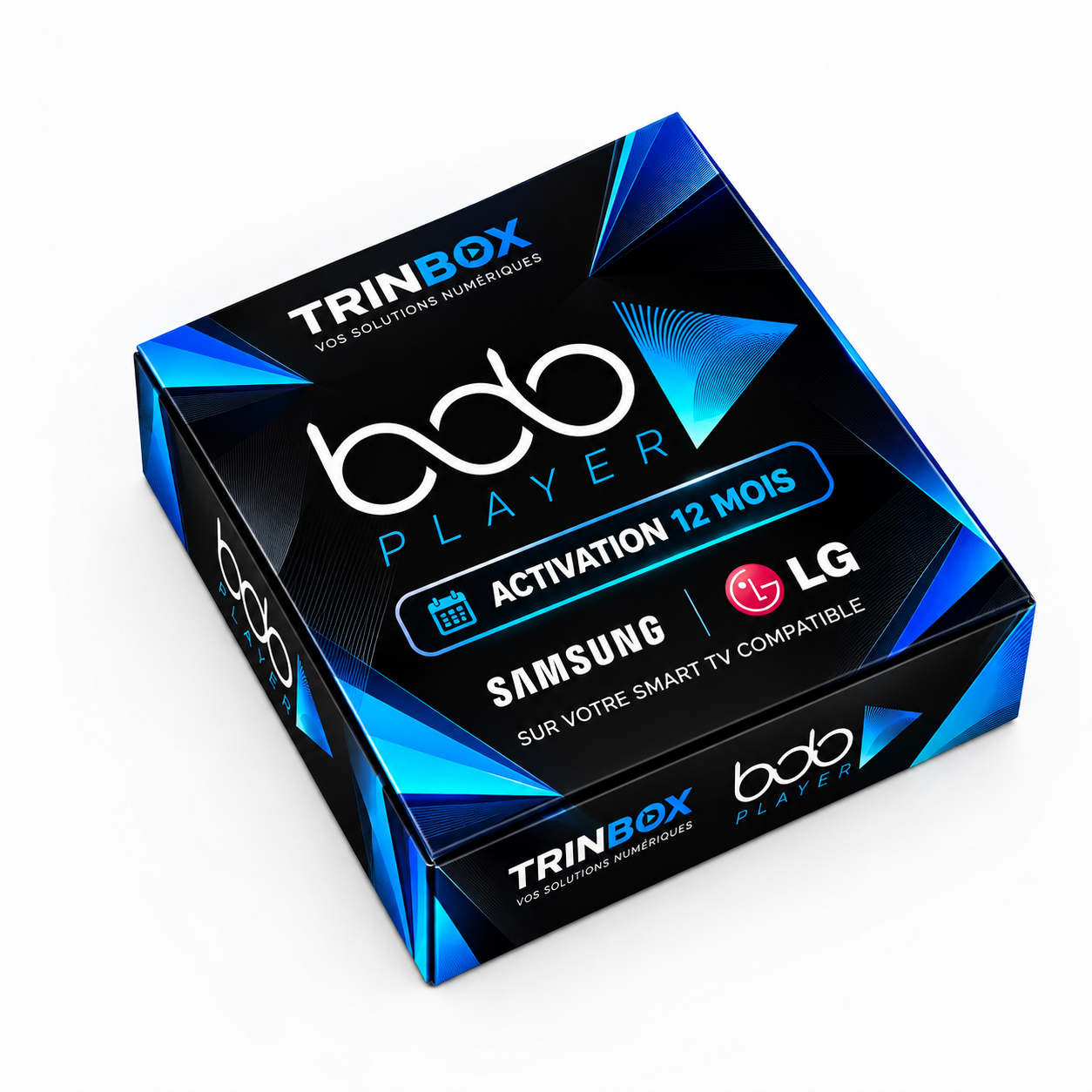 Abonnement BOB PLAYER IPTV 12 Mois Officiel samsung lg